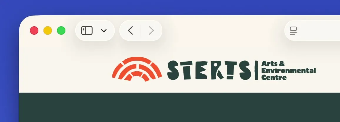 The animated Sterts logo